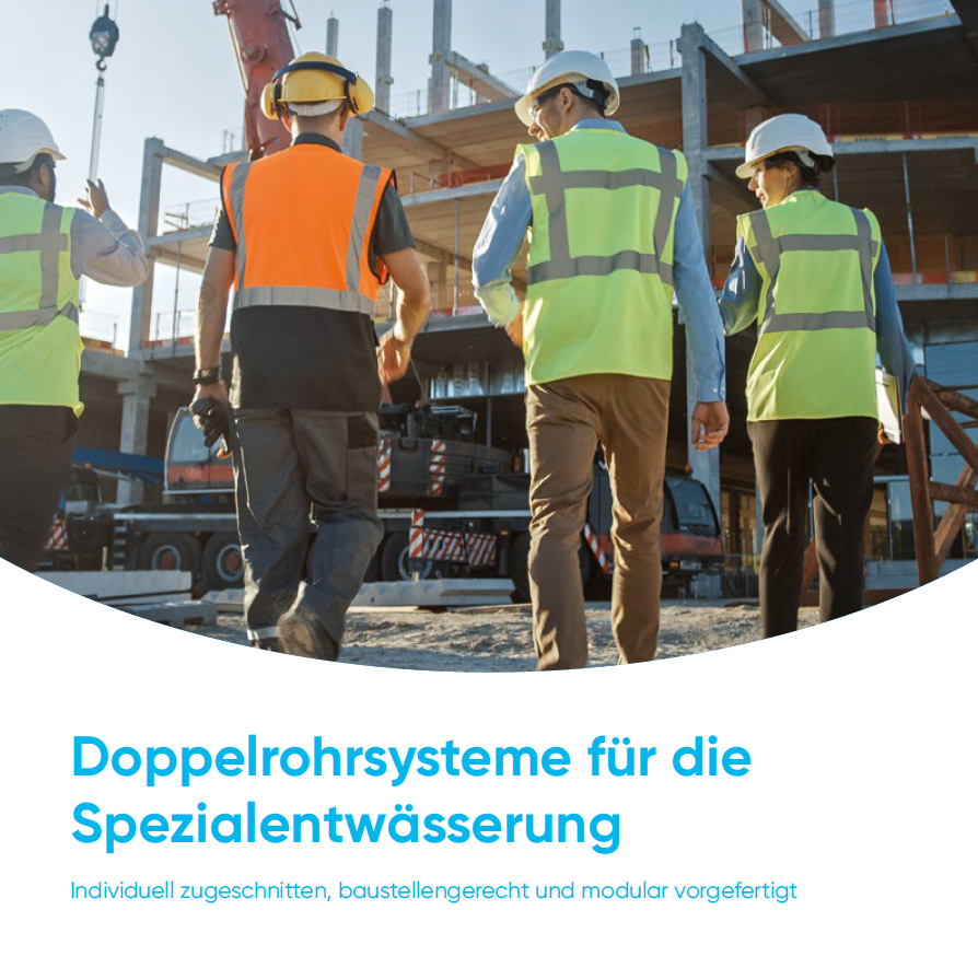 Doppelrohrsysteme für die Spezialentwässerung