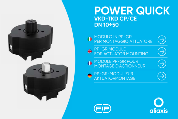 Bedienungsanleitung Power Quick für VKD und TKD
