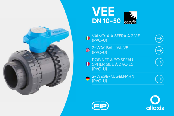 Bedienungsanleitung Kugelhahn VEE Easyfit DN10-50