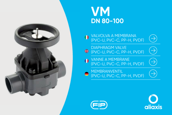 Bedienungsanleitung Membranventil VM DN80-100