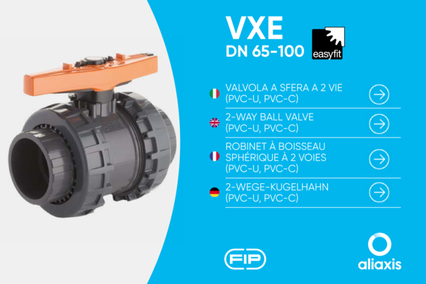 Bedienungsanleitung Kugelhahn VXE DN65-100