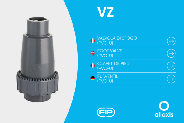 Bedienungsanleitung Fußventil VZ DN10-50