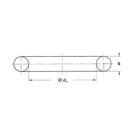 O-Ring, NBR, für Anbohrschelle PP