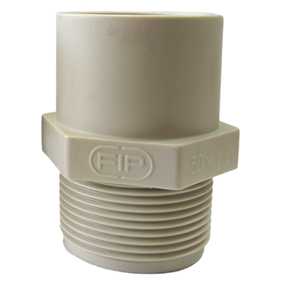 <P>Übergangsnippel, PP-H, SDR 11, kurz, Außengewinde</P>
