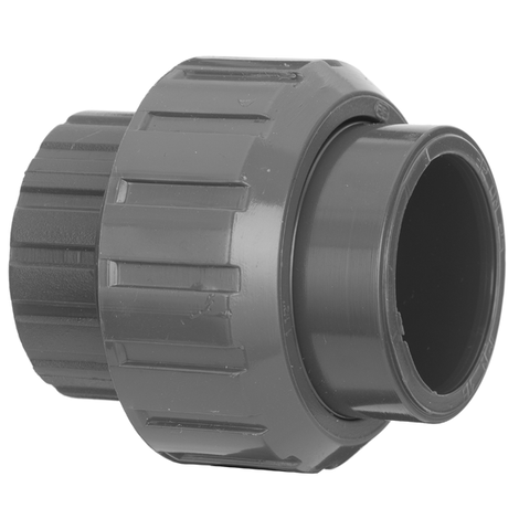 Verschraubung, PVC-U, Klebemuffe