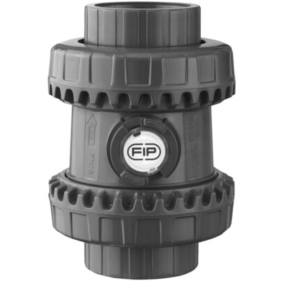 <P>Kugelrückschlagventil, SXE-Easyfit, PVC-U, Gewindemuffe</P>