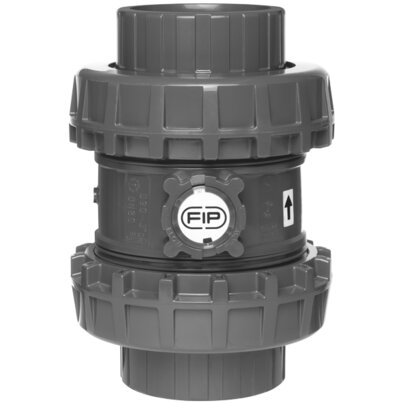 <P>Kugelrückschlagventil, SXE-Easyfit, PVC-U, Gewindemuffe</P>