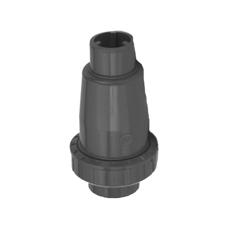 Fußventil, PVC-U, EPDM