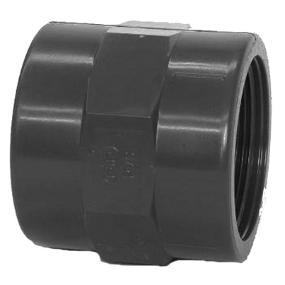<P>Übergangsmuffe, PVC-U, Klebemuffe/Gewindeanschluss</P> <P>Übergangsmuffe, PVC-U, Klebemuffe/Gewindeanschluss</P>