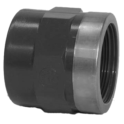 <P>Übergangsmuffe, PVC-U, metallringverstärkt</P> <P>Übergangsmuffe, PVC-U, metallringverstärkt</P>