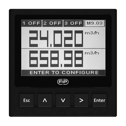 <P>Zwei-Parameter, Anzeigegerät und Transmitter, Schalttafelmontage/Wandmontage</P>