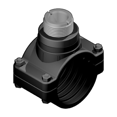 <P>Anbohrschelle, isometrisch, d 63 - d 110, PVDF</P>