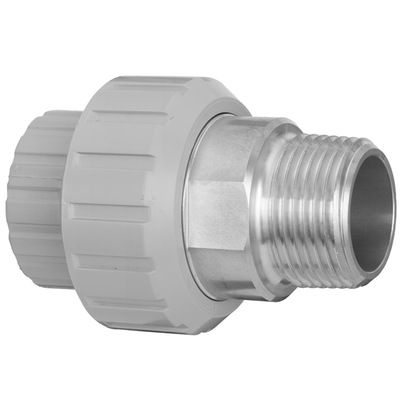 <P>Übergangsverschraubung, PVC-C auf Messing, Außengewinde</P> <P>Übergangsverschraubung, PVC-C auf Messing, Außengewinde</P>