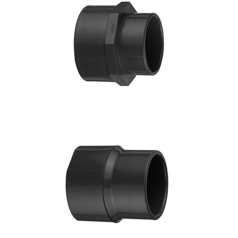 Reduktion, PVC-U, lang