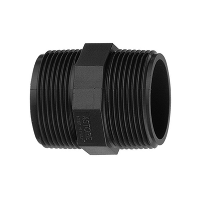 <P>Doppelnippel, PVC-U, Gewindestutzen</P>