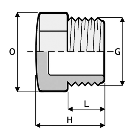 Stopfen, PVC-U
