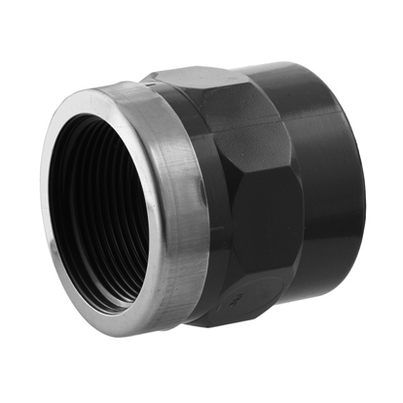 <P>Muffe, PVC-U, metallringverstärkt</P>