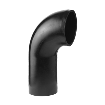 <P>Bogen 90°, PE-Abfluss, reduziert, einseitig langer Schenkel </P>