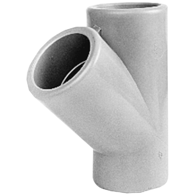 <P>T-Stück 45°, ABS</P> <P>T-Stück 45°, ABS</P>
