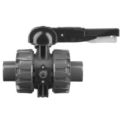 <P>2-Wege-Kugelhahn d 75 - 110, VKD DualBlock, PVC-C, Klebestutzen</P> <P>2-Wege-Kugelhahn d 75 - 110, VKD DualBlock, PVC-C, Klebestutzen</P>