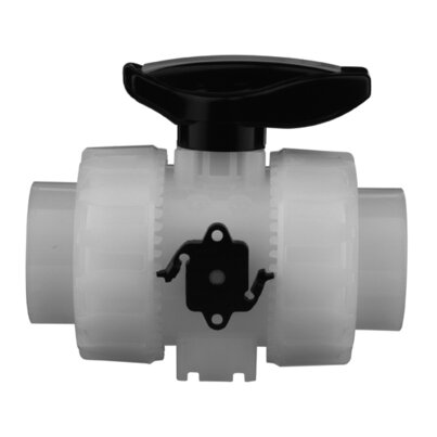 <P>2-Wege-Kugelhahn d16-63, VKD DualBlock, PVDF, Schweißmuffen, FKM</P> <P>2-Wege-Kugelhahn d16-63, VKD DualBlock, PVDF, Schweißmuffen, FKM</P>