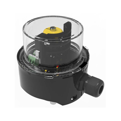Induktive Stellungsanzeige AUF/ZU mit zwei Näherungsinitiatoren PNP 3-Draht IP68