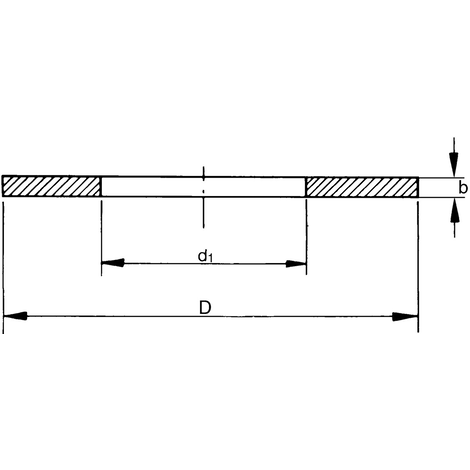 Flachdichtung, SDR 11, CR