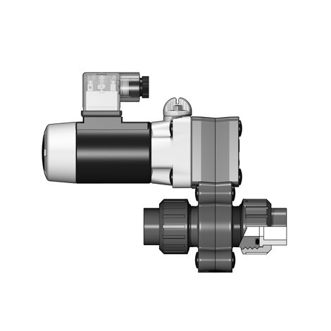 2/2-Wege Magnetventil Typ SI 22, d 16 - d 20, Klebemuffen, NC