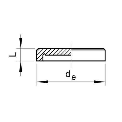 Endkappe, PP, SDR 17, kurz