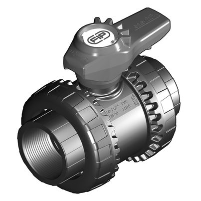<P>2-Wege-Kugelhahn R 3/8" - 2", VXE-Easyfit, PVC-U, Gewindemuffe</P> <P>2-Wege-Kugelhahn R 3/8" - 2", VXE-Easyfit, PVC-U, Gewindemuffe</P>