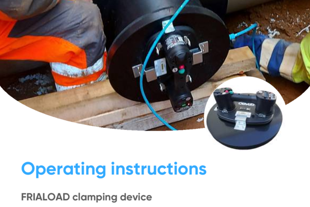 Operating instructions FRIALOAD clamping device