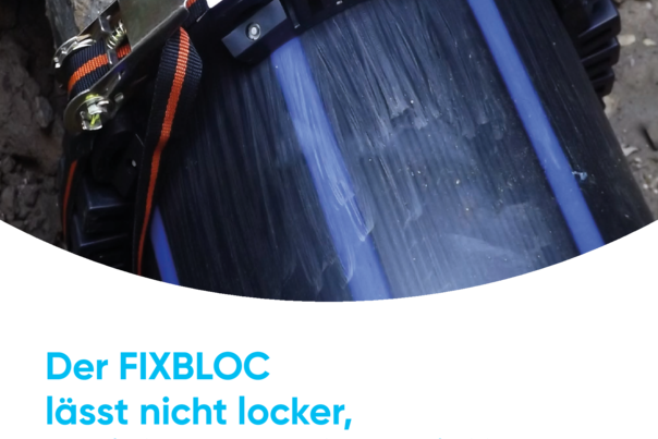 FIXBLOC – Fixierung zur Aufnahme axialer Schub- und Zugkräfte