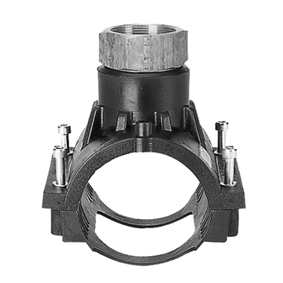 <P>Valve tapping saddle with transition HD-PE/gunmetal</P>
