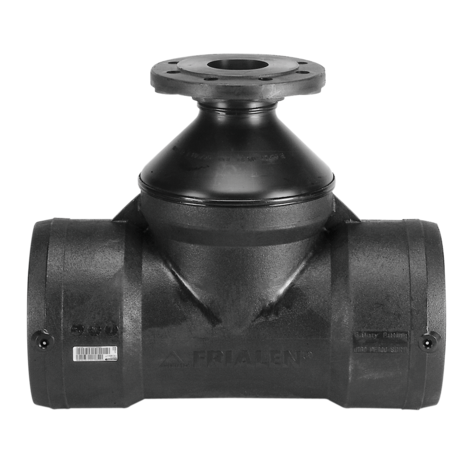 Flange T-piece, SDR 11 / SDR 17