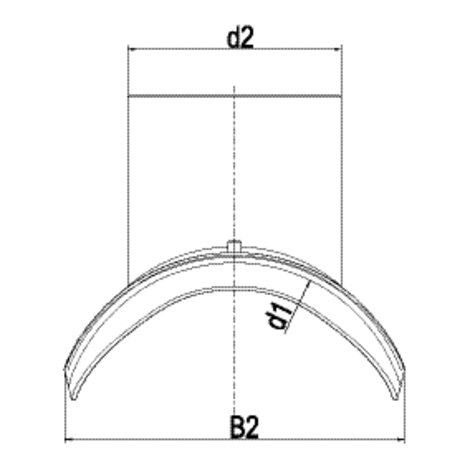 Vacuum-loading sewage saddle