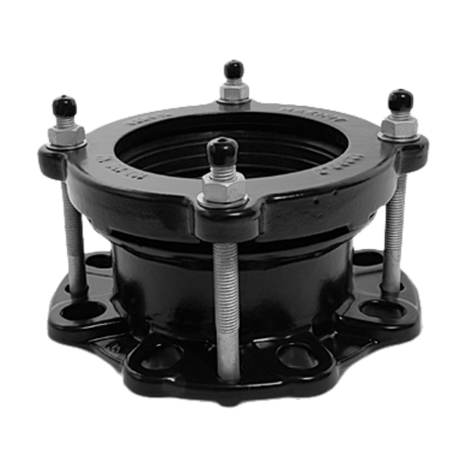 Schrauben verzinkt und sheraplexbeschichtet Dichtung EPDM, DIN-EN 681-1 / KTW / UBA / DVGW-W270 PFA/PN Wasser = 16 bar