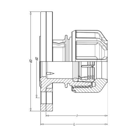 Flanschkupplung