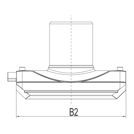 Saddle with outlet spigot Universal SDR 11