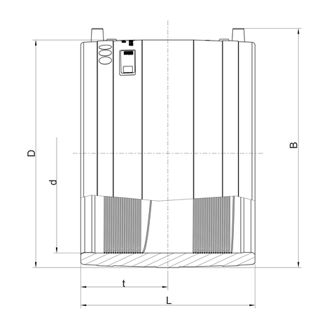 Muffe ohne Anschlag, SDR 17