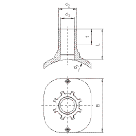 Top-loading spigot saddle, SDR 11