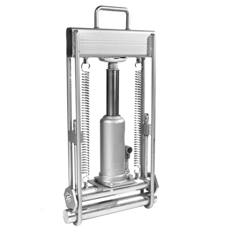 Hydraulische Abquetschvorrichtung für Rohre d 63 - d 180