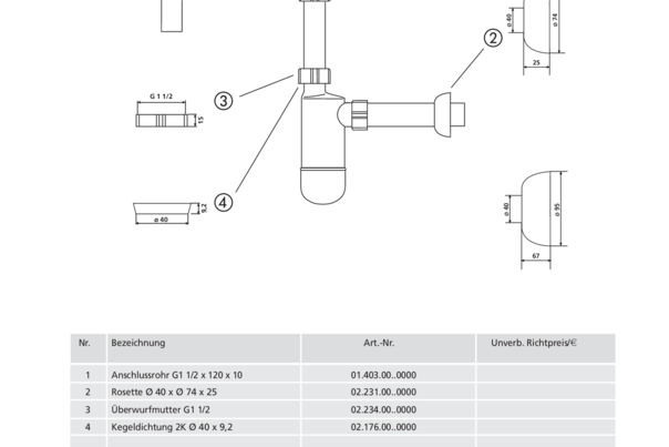 List of spare parts 31.220.00..0000