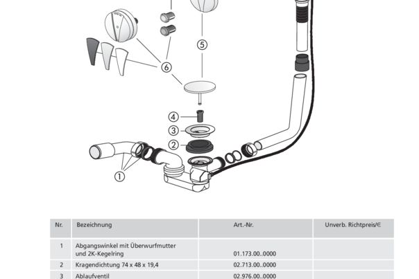 List of spare parts 35.316.00..0000