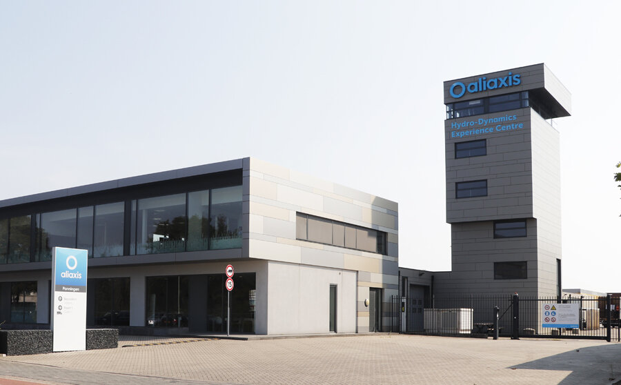 Aliaxis Hydro Dynamics Experience Centre (HDEC) – test centre for Akasison siphonic roofdrainage