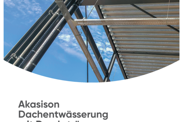 Akasison Dachentwässerung mit Druckströmung