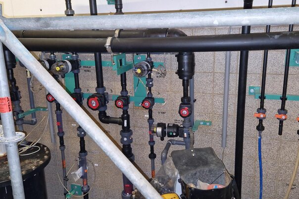 Wasseraufbereitung für einen Kraftwerkskomplex