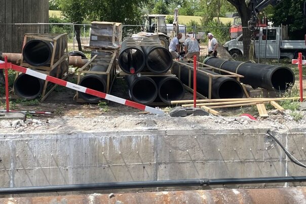 Erneuerung eines veralteten Wasserversorgungsnetzwerks in Kulcs, Ungarn