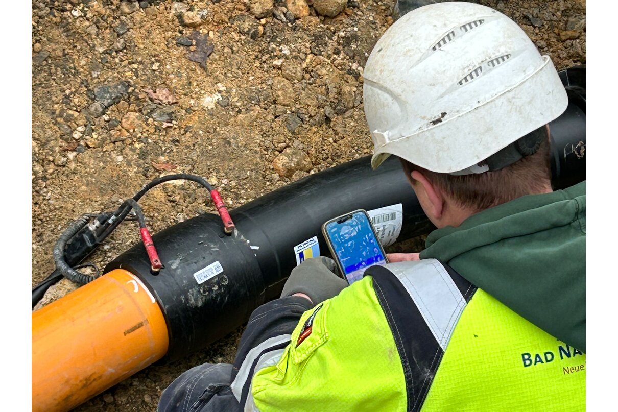 Digitalisierung auf der Baustelle bei den Stadtwerken Bad Nauheim