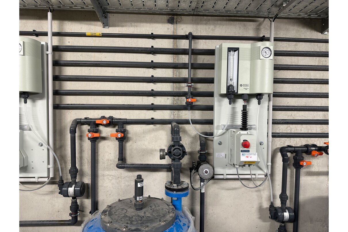 Neubau des Misburger Kombibads in Hannover mit insgesamt 528 qm Wasserfläche