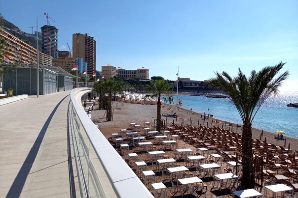 Balnéaire complex Monaco - energy from the sea